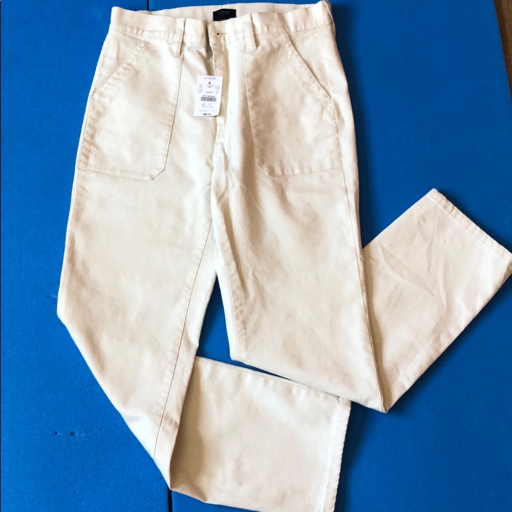 Jcrew 10” highest rise utility straight pants